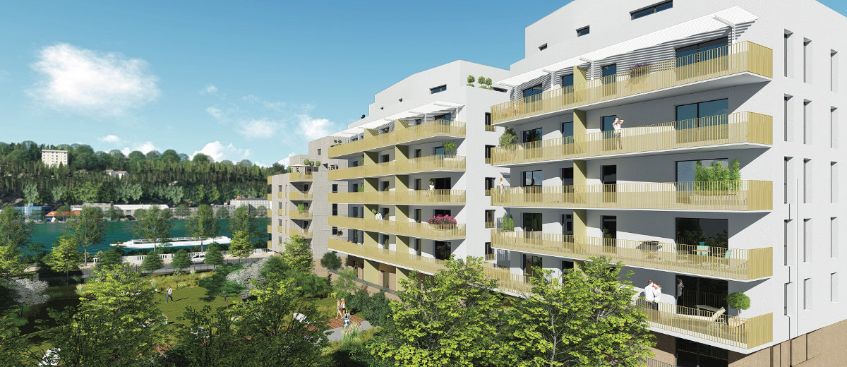 Programme immobilier neuf Lyon 9 bord de Saône (69009)