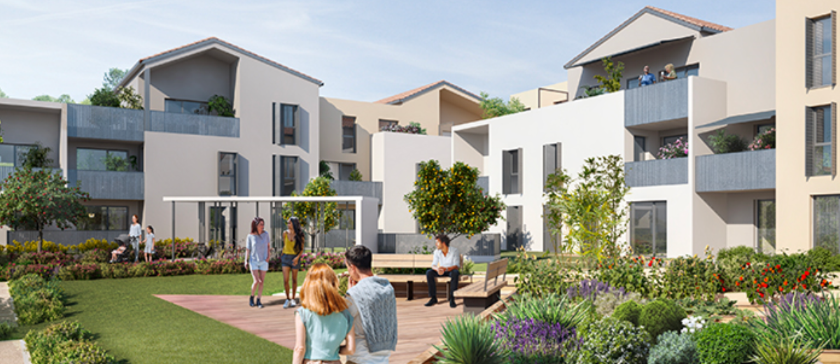 Programme immobilier neuf Meyzieu centre calme et verdoyant (69330)