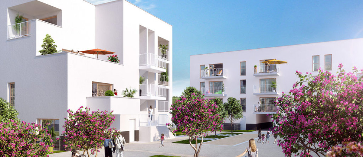 Programme immobilier neuf Saint-Priest calme et verdoyant (69800)