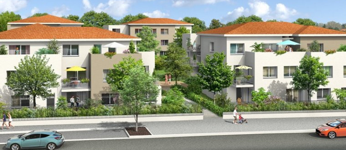 Programme immobilier neuf Sainte-Foy-lès-Lyon coeur de Parc (69110)