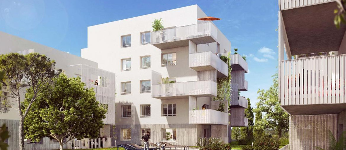 Programme immobilier neuf Vaulx-en-Velin proche Carré de Soie (69120)