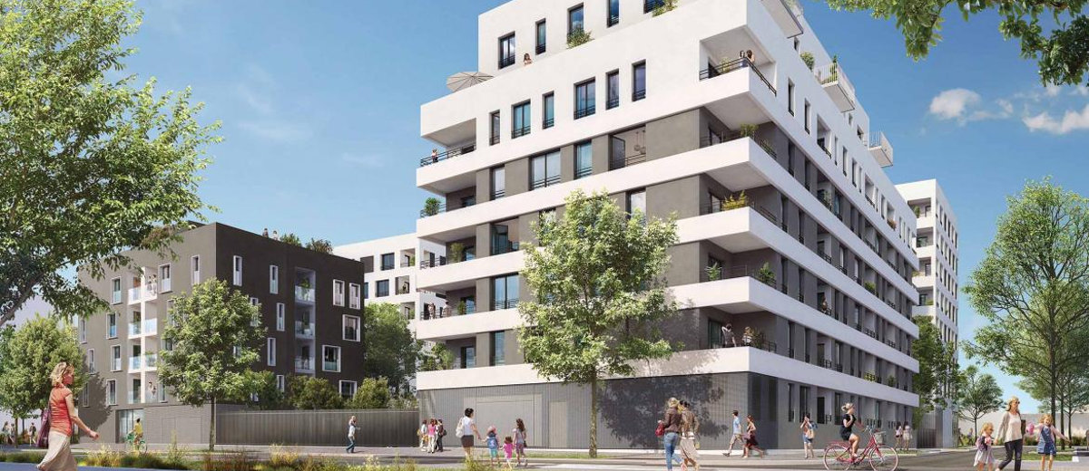 Programme immobilier neuf Villeurbanne Carré de Soie (69100)