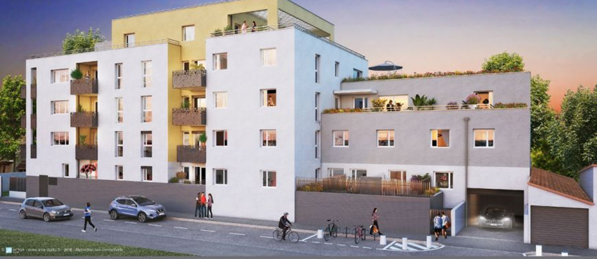 Programme immobilier neuf Villeurbanne Flachet (69100)