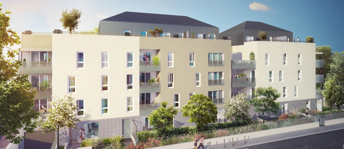 Programme immobilier neuf Villeurbanne proche Château Gaillard (69100)