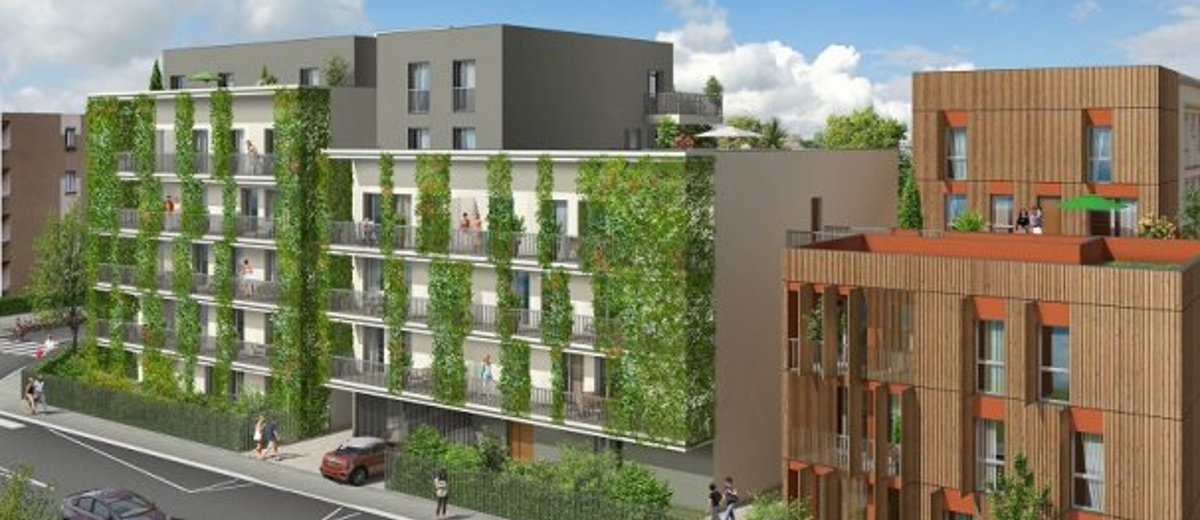 Programme immobilier neuf Villeurbanne proche métro A Flachet (69100)