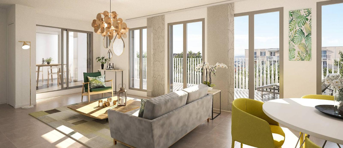 Programme immobilier neuf Villeurbanne (69100) Lyon 3 Montchat