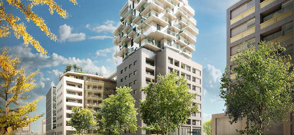 Programme immobilier neuf éligible loi PINEL dans le quartier Part-Dieu à Lyon 69003